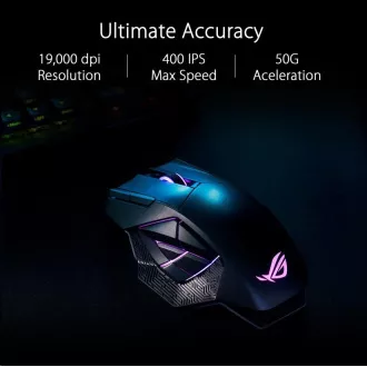 ASUS myš ROG SPATHA X (P707), bezdrátová, černá ASUS myš ROG SPATHA X (P707), bezdrátová, černá
