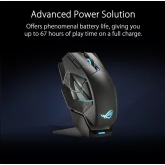ASUS myš ROG SPATHA X (P707), bezdrátová, černá ASUS myš ROG SPATHA X (P707), bezdrátová, černá