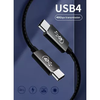 PREMIUMCORD Kabel USB4™ 40Gbps 8K@60Hz Thunderbolt 3, 0, 8m
