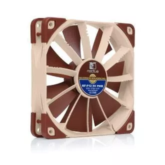 NOCTUA Ventilátor NF-F12 5V PWM, 120mm, hnědá NOCTUA Ventilátor NF-F12 5V PWM, 120mm, hnědá