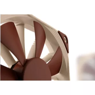 NOCTUA Ventilátor NF-F12 5V PWM, 120mm, hnědá NOCTUA Ventilátor NF-F12 5V PWM, 120mm, hnědá