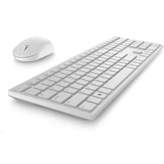 Dell Pro Wireless Keyboard and Mouse - KM5221W - US International (QWERTY) - White