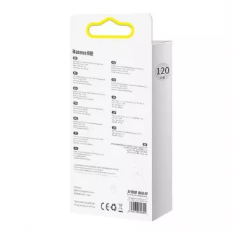 Baseus Crystal Shine Series nabíjecí / datový kabel USB-A / USB-C 100W 1, 2m, černá Baseus Crystal Shine Series nabíjecí / datový kabel USB-A / USB-C 100W 1, 2m, černá