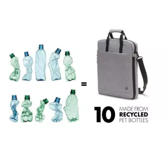 DICOTA Eco Tote Bag MOTION 13 -15.6” Light Grey