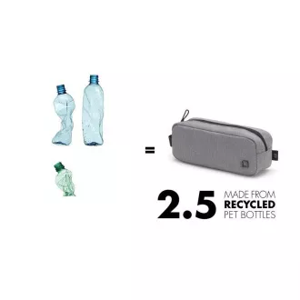 DICOTA Eco Accessories Pouch MOTION Light Grey DICOTA Eco Accessories Pouch MOTION Light Grey