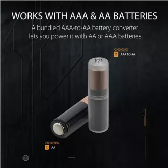 ASUS myš TUF GAMING M4 WL (P306), černá ASUS myš TUF GAMING M4 WL (P306), černá