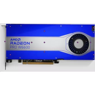 HP VGA AMD Radeon Pro W6600 8GB GDDR6 PCIe x16 Graphics Card, 4xiDisplayPort