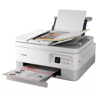 Canon PIXMA Tiskárna TS7451A white - barevná, MF (tisk, kopírka, sken, cloud), duplex, USB, Wi-Fi, Bluetooth Canon PIXMA Tiskárna TS7451A white - barevná, MF (tisk, kopírka, sken, cloud), duplex, USB, Wi-Fi, Bluetooth