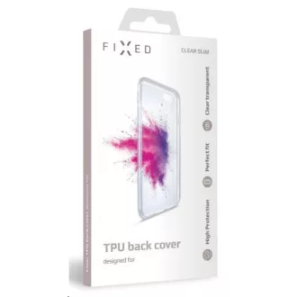 FIXED gelový zadní kryt pro Apple iPhone 12/12 Pro, čirá FIXED gelový zadní kryt pro Apple iPhone 12/12 Pro, čirá