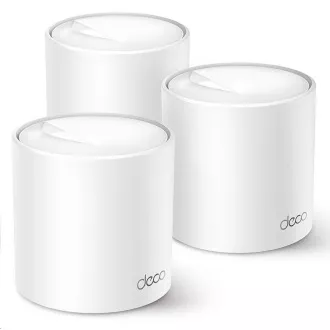 TP-Link Deco X50(3-pack) WiFi6 Mesh (AX3000, 2, 4GHz/5GHz, 3xGbELAN/WAN) TP-Link Deco X50(3-pack) WiFi6 Mesh (AX3000, 2, 4GHz/5GHz, 3xGbELAN/WAN)