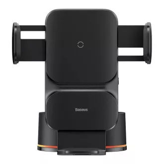 Baseus Wisdom Auto Alignment držák s bezdrátovým nabíjením 15W, černá Baseus Wisdom Auto Alignment držák s bezdrátovým nabíjením 15W, černá
