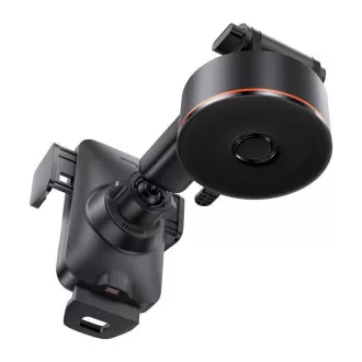 Baseus Wisdom Auto Alignment držák s bezdrátovým nabíjením 15W, černá Baseus Wisdom Auto Alignment držák s bezdrátovým nabíjením 15W, černá