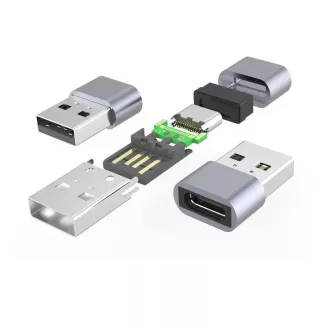 PremiumCord USB redukce USB C - USB2.0 A (F/M) PremiumCord USB redukce USB C - USB2.0 A (F/M)