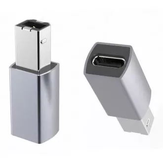 PremiumCord USB redukce USB C - USB2.0 B (F/M) PremiumCord USB redukce USB C - USB2.0 B (F/M)