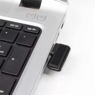 PremiumCord USB redukce USB-C - USB3.0 typ A (F/M), zahnutá 90° PremiumCord USB redukce USB-C - USB3.0 typ A (F/M), zahnutá 90°