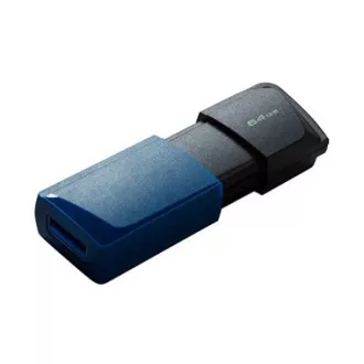 Kingston Flash Disk 64GB USB3.2 Gen 1 DataTraveler Exodia M (Black + Blue) Kingston Flash Disk 64GB USB3.2 Gen 1 DataTraveler Exodia M (Black + Blue)