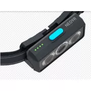 Ledlenser NEO9R čelová svítilna, černo-modrá