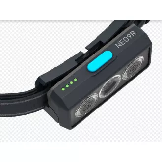 Ledlenser NEO9R čelová svítilna, černo-modrá