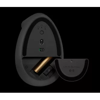 Logitech Lift Vertikální ergonomická myš pro Business, pro leváky, 2.4GHZ/BT, graphite/black Logitech Lift Vertikální ergonomická myš pro Business, pro leváky, 2.4GHZ/BT, graphite/black
