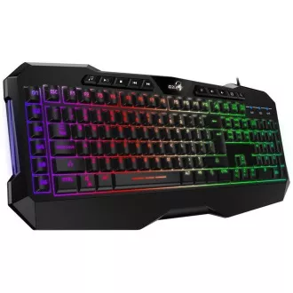 GENIUS klávesnice GX GAMING Scorpion K11 Pro/ drátová/ podsvícená/ USB/ černá/ CZ+SK layout GENIUS klávesnice GX GAMING Scorpion K11 Pro/ drátová/ podsvícená/ USB/ černá/ CZ+SK layout