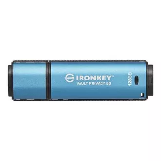 Kingston Flash Disk IronKey 128GB Vault Privacy 50 AES-256 Encrypted, FIPS 197 Kingston Flash Disk IronKey 128GB Vault Privacy 50 AES-256 Encrypted, FIPS 197