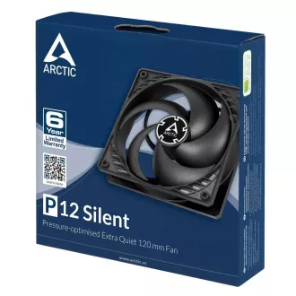 ARCTIC ventilátor P12 Silent, 120mm, 3-pin, 12V