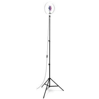 CONNECT IT Selfie12Ring kruhové 12" LED světlo + stativ 2, 1 m