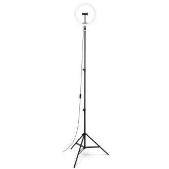 CONNECT IT Selfie12Ring kruhové 12" LED světlo + stativ 2, 1 m