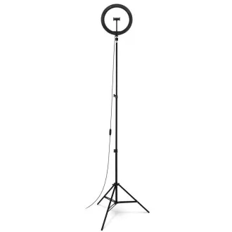 CONNECT IT Selfie12Ring kruhové 12" LED světlo + stativ 2, 1 m