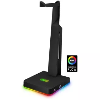 CONNECT IT NEO Stand-It RGB stojánek na sluchátka + USB hub, černá CONNECT IT NEO Stand-It RGB stojánek na sluchátka + USB hub, černá