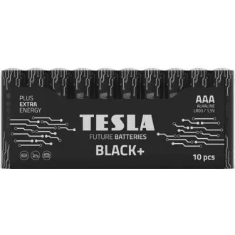 TESLA BATTERIES AAA BLACK+ 10 MULTIPACK (R03 / SHRINK 10 PCS) TESLA BATTERIES AAA BLACK+ 10 MULTIPACK (R03 / SHRINK 10 PCS)