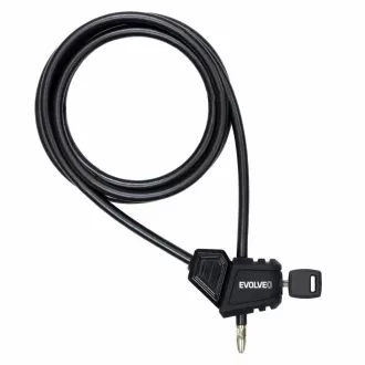 EVOLVEO StrongVision LOCK, lanový nastavitelný zámek 8mm x 2m EVOLVEO StrongVision LOCK, lanový nastavitelný zámek 8mm x 2m