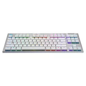Logitech Mechanical Gaming Keyboard G915 TKL Tenkeyless LIGHTSPEED Wireless RGB - Tactile - WHITE - CZ/SK Logitech Mechanical Gaming Keyboard G915 TKL Tenkeyless LIGHTSPEED Wireless RGB - Tactile - WHITE - CZ/SK