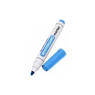 Značkovač Centropen 8559 na bílé tabule modrý válcový hrot 2,5mm