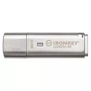 Kingston Flash Disk IronKey 64GB IKLP50 Locker+ 50 AES USB, w/256bit Encryption