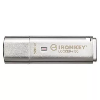 Kingston Flash Disk IronKey 128GB IKLP50 IronKey Locker+ 50 AES USB, w/256bit Encryption Kingston Flash Disk IronKey 128GB IKLP50 IronKey Locker+ 50 AES USB, w/256bit Encryption