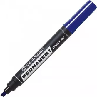 Značkovač Centropen 8576 permanent modrý klínový hrot 1-4,6mm Značkovač Centropen 8576 permanent modrý klínový hrot 1-4,6mm
