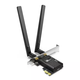TP-Link Archer TX55E WiFi6 PCIe adapter (AX3000, 2, 4GHz/5GHz, Bluetooth5.2) TP-Link Archer TX55E WiFi6 PCIe adapter (AX3000, 2, 4GHz/5GHz, Bluetooth5.2)