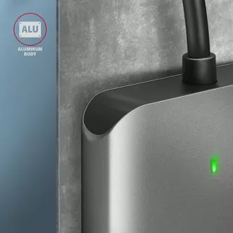 AXAGON CRE-S3C, USB-C 3.2 Gen 1 - SUPERSPEED čtečka karet, 3-slot & lun SD/microSD/CF, podpora UHS-II AXAGON CRE-S3C, USB-C 3.2 Gen 1 - SUPERSPEED čtečka karet, 3-slot & lun SD/microSD/CF, podpora UHS-II