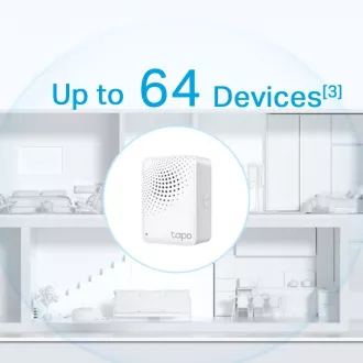 TP-Link Tapo H100 WiFi Chytrý IoT hub Tapo s vyzváněním (2, 4GHz, Matter certified) TP-Link Tapo H100 WiFi Chytrý IoT hub Tapo s vyzváněním (2, 4GHz, Matter certified)