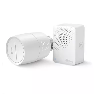 TP-LINK Kasa KE100 KIT Matter - Základní sada chytrého termostatického radiátorového ventilu Kasa KE100+KH100
