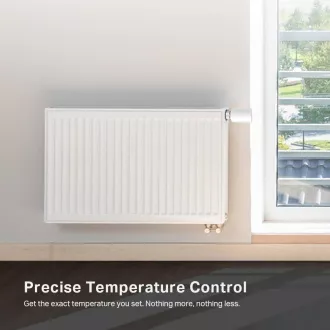 TP-LINK Kasa KE100 KIT Matter - Základní sada chytrého termostatického radiátorového ventilu Kasa KE100+KH100