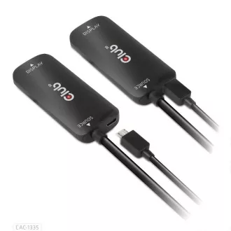 Club3D Adaptér HDMI + Micro USB na DisplayPort 4K120Hz/8K30Hz, Active Adapter M/F Club3D Adaptér HDMI + Micro USB na DisplayPort 4K120Hz/8K30Hz, Active Adapter M/F