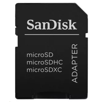 SanDisk Micro SDXC karta 1TB Ultra (150 MB/s, A1 Class 10 UHS-I) + adaptér SanDisk Micro SDXC karta 1TB Ultra (150 MB/s, A1 Class 10 UHS-I) + adaptér