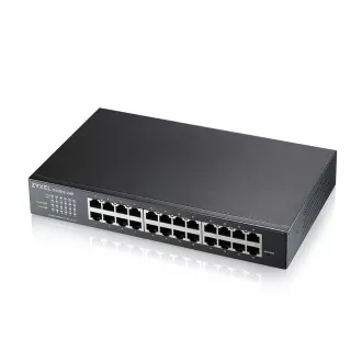Zyxel GS1915-24E, 24-port GbE Smart hybrid mode Switch, standalone or NebulaFlex Cloud, rackmount, fanless Zyxel GS1915-24E, 24-port GbE Smart hybrid mode Switch, standalone or NebulaFlex Cloud, rackmount, fanless