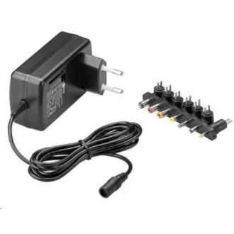Goobay Univerzální napájecí adaptér 230V/9V-24V max. 24 W a 1, 5 A Goobay Univerzální napájecí adaptér 230V/9V-24V max. 24 W a 1, 5 A
