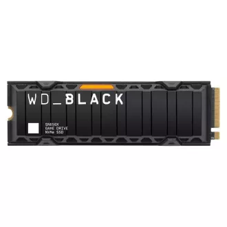 WD BLACK SSD NVMe 2TB PCIe SN850X Powered by SanDisk, Gen4, (R:7300, W:6600MB/s), Chladič WD BLACK SSD NVMe 2TB PCIe SN850X Powered by SanDisk, Gen4, (R:7300, W:6600MB/s), Chladič