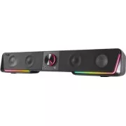 SPEED LINK reproduktory GRAVITY RGB Stereo Soundbar, černá