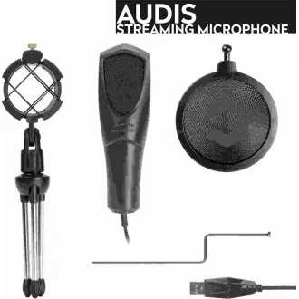 SPEED LINK mikrofon AUDIS Streaming Microphone, černá