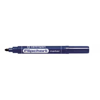 Značkovač Centropen 8550 na Flipchart modrý válcový hrot 2,5mm Značkovač Centropen 8550 na Flipchart modrý válcový hrot 2,5mm